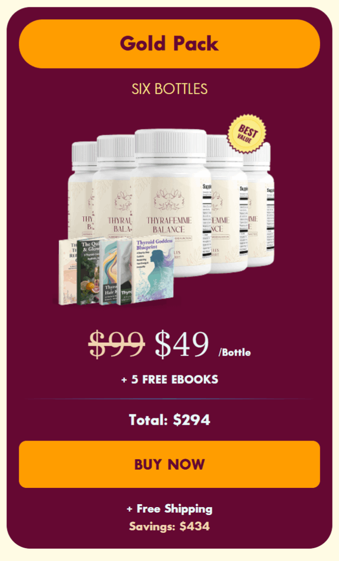 thyrafemme 6 bottles price